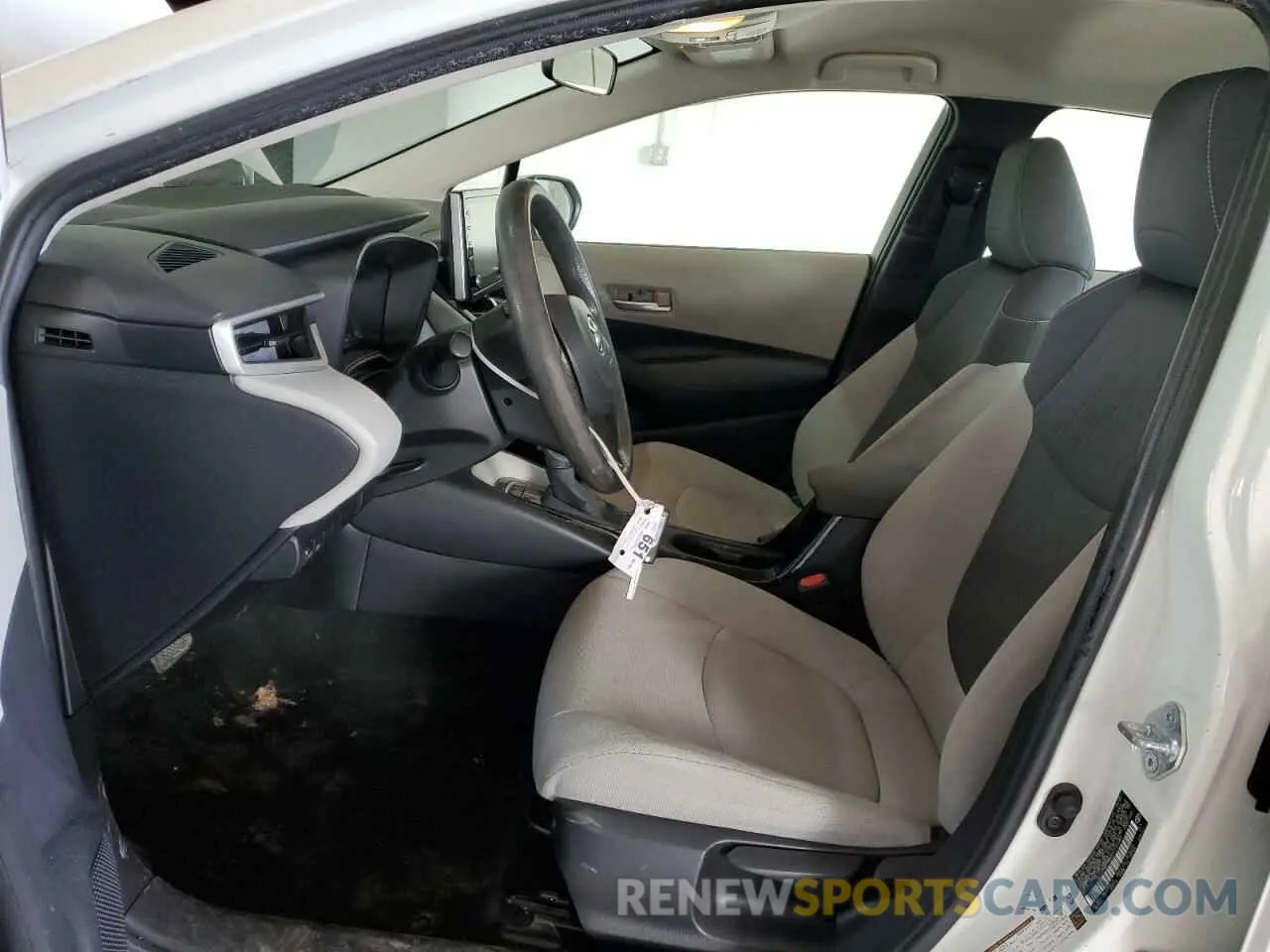 7 fotografías del automóvil dañado JTDEPMAE6MJ147684 TOYOTA COROLLA 2021