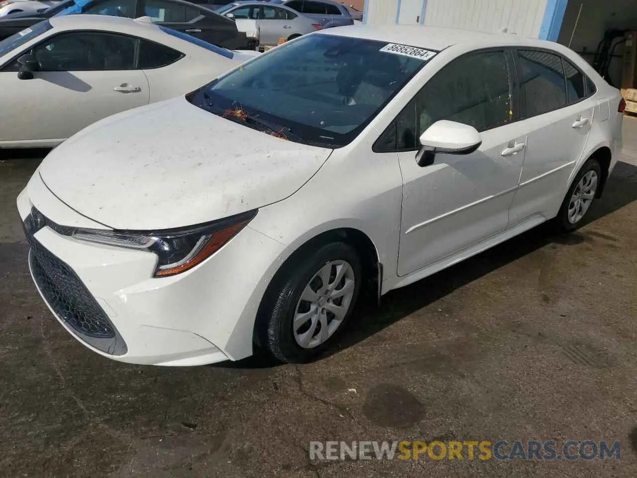 1 fotografías del automóvil dañado JTDEPMAE6MJ149922 TOYOTA COROLLA 2021