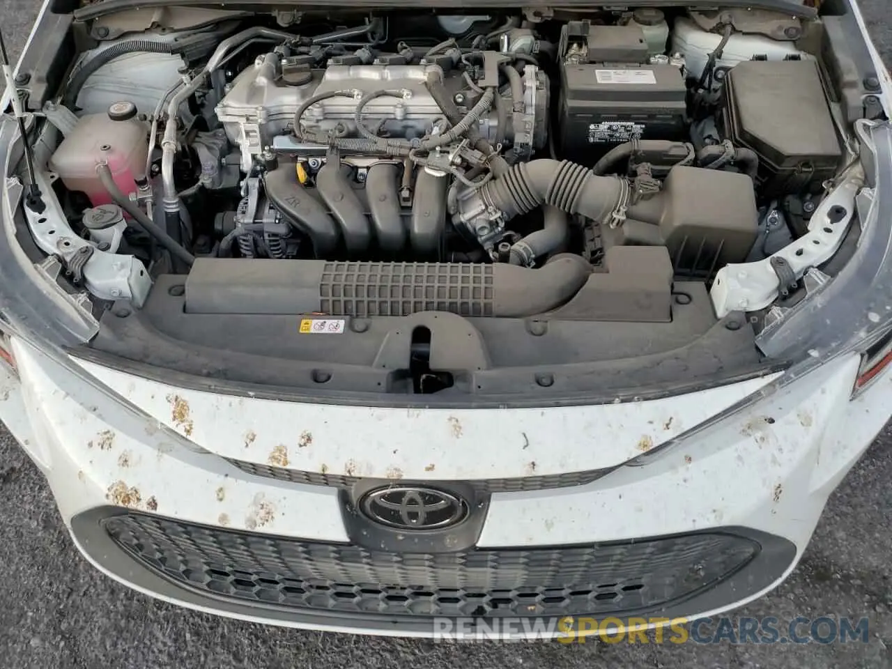 11 fotografías del automóvil dañado JTDEPMAE6MJ149922 TOYOTA COROLLA 2021