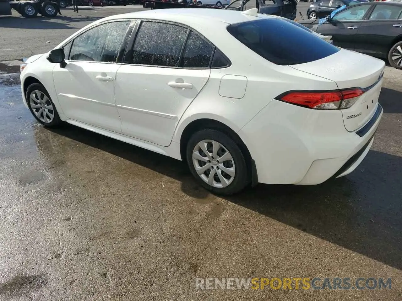 2 fotografías del automóvil dañado JTDEPMAE6MJ149922 TOYOTA COROLLA 2021