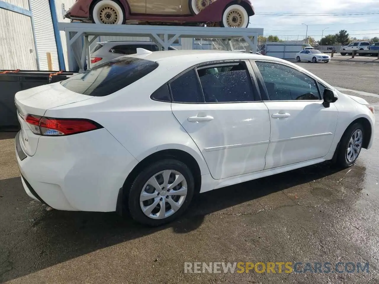 3 fotografías del automóvil dañado JTDEPMAE6MJ149922 TOYOTA COROLLA 2021