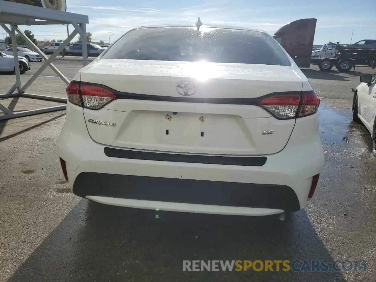 6 fotografías del automóvil dañado JTDEPMAE6MJ149922 TOYOTA COROLLA 2021