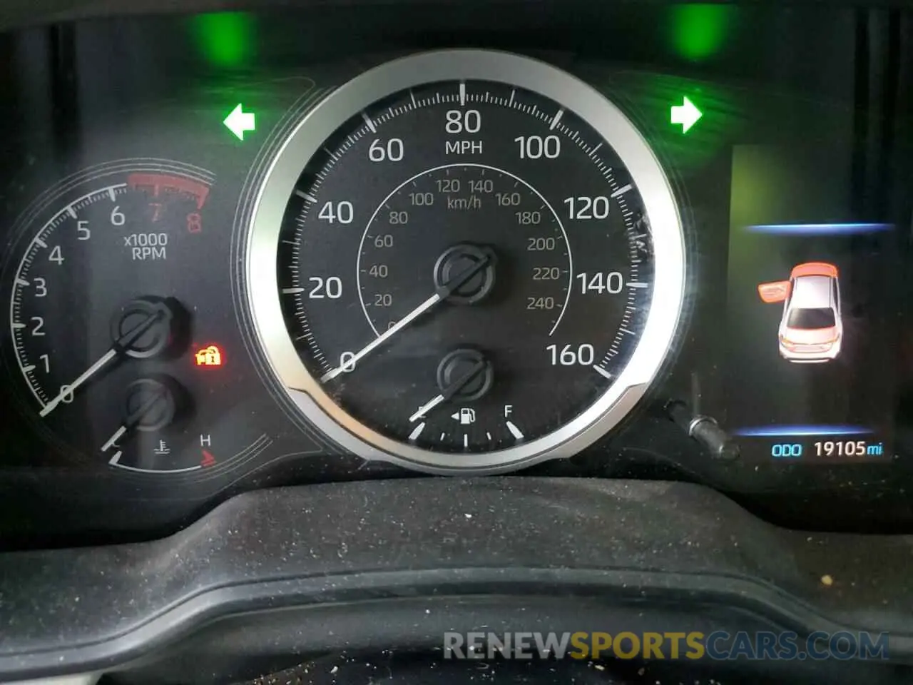 9 fotografías del automóvil dañado JTDEPMAE6MJ149922 TOYOTA COROLLA 2021