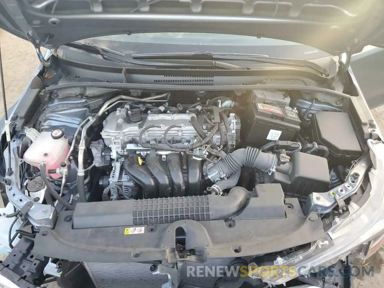 11 fotografías del automóvil dañado JTDEPMAE6MJ151413 TOYOTA COROLLA 2021
