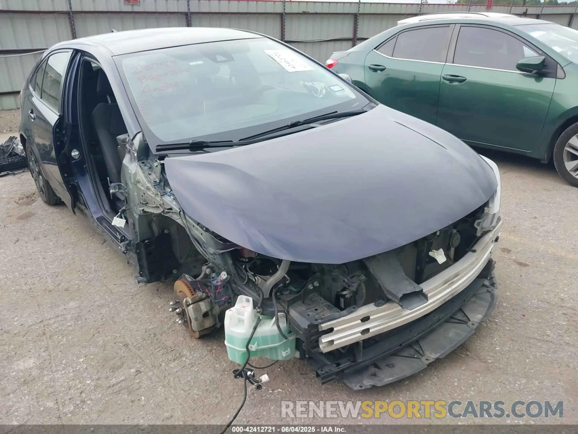 1 fotografías del automóvil dañado JTDEPMAE6MJ157230 TOYOTA COROLLA 2021