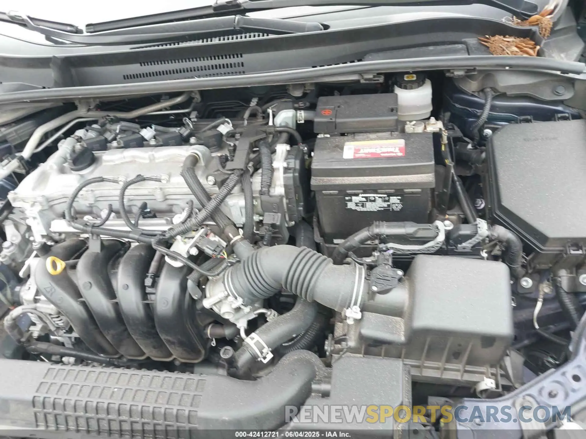 10 fotografías del automóvil dañado JTDEPMAE6MJ157230 TOYOTA COROLLA 2021