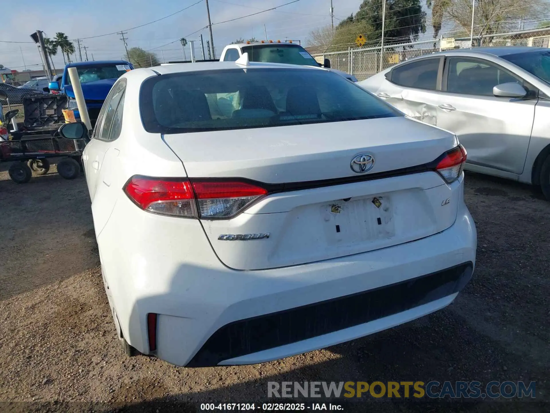 3 fotografías del automóvil dañado JTDEPMAE6MJ160614 TOYOTA COROLLA 2021
