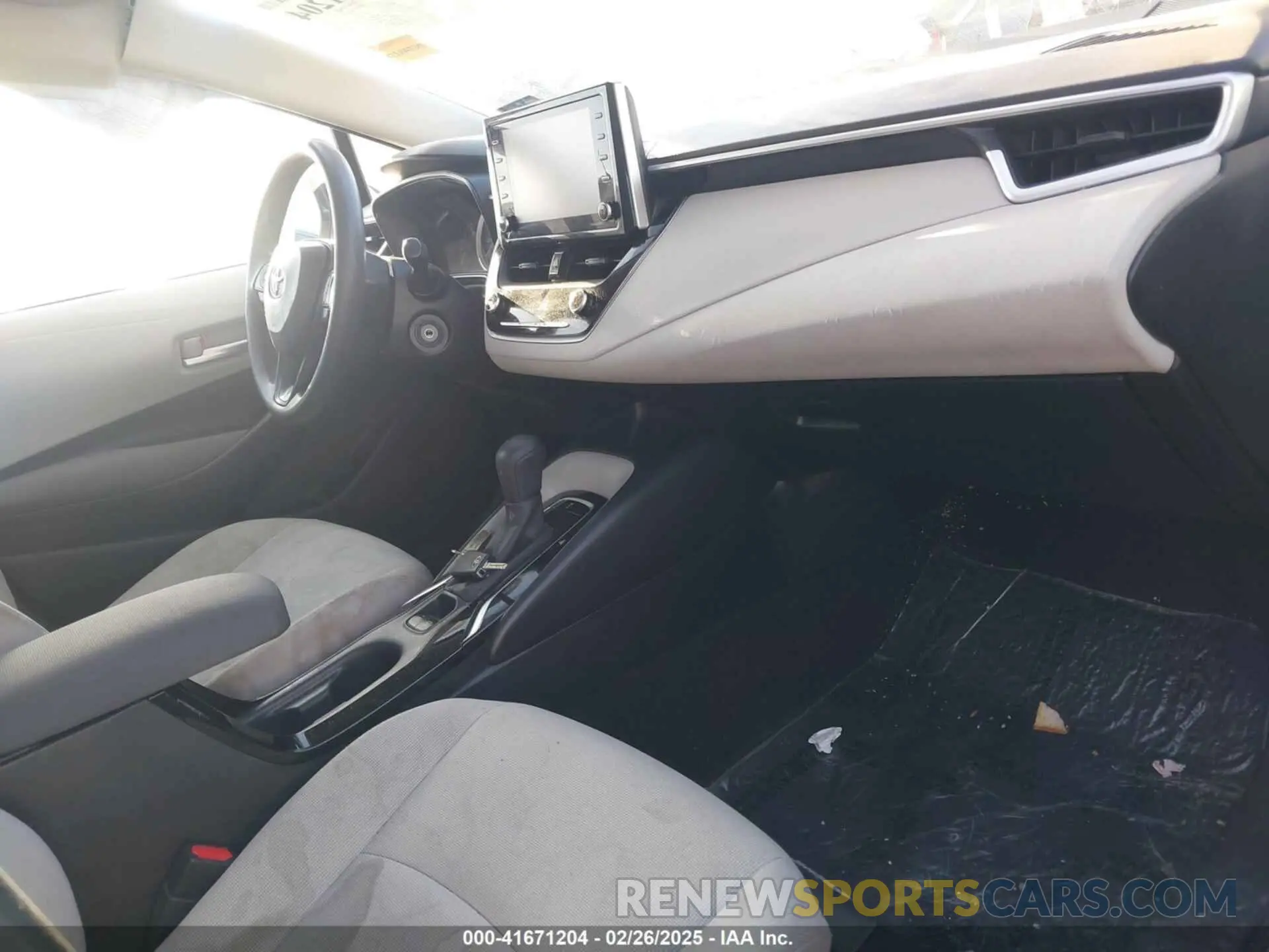 5 fotografías del automóvil dañado JTDEPMAE6MJ160614 TOYOTA COROLLA 2021