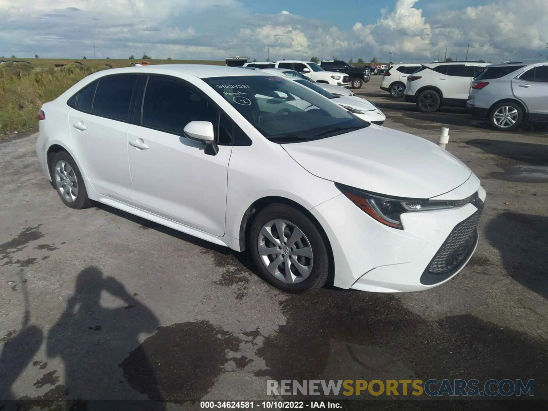 1 fotografías del automóvil dañado JTDEPMAE6MJ165201 TOYOTA COROLLA 2021