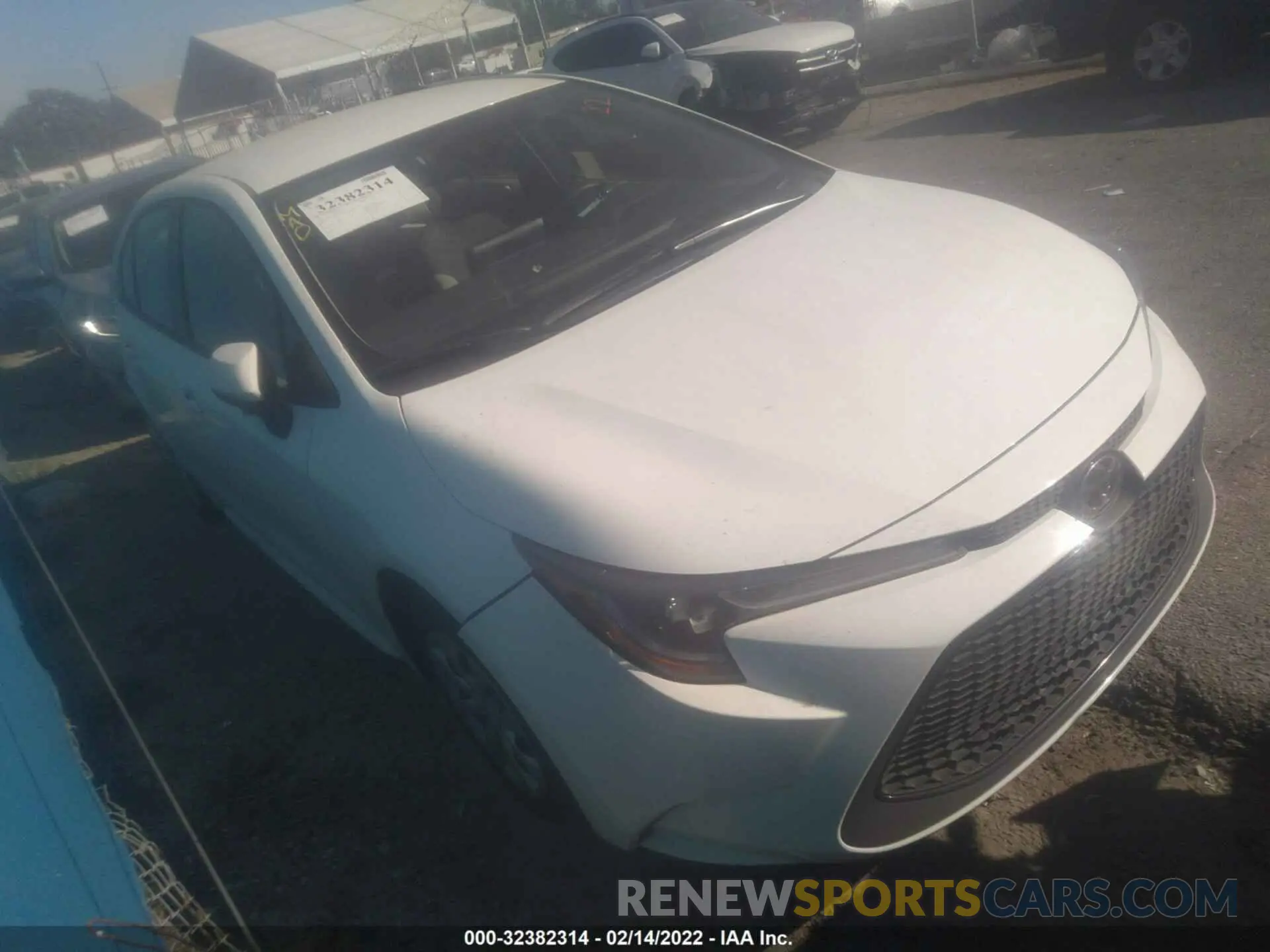 1 fotografías del automóvil dañado JTDEPMAE6MJ166591 TOYOTA COROLLA 2021