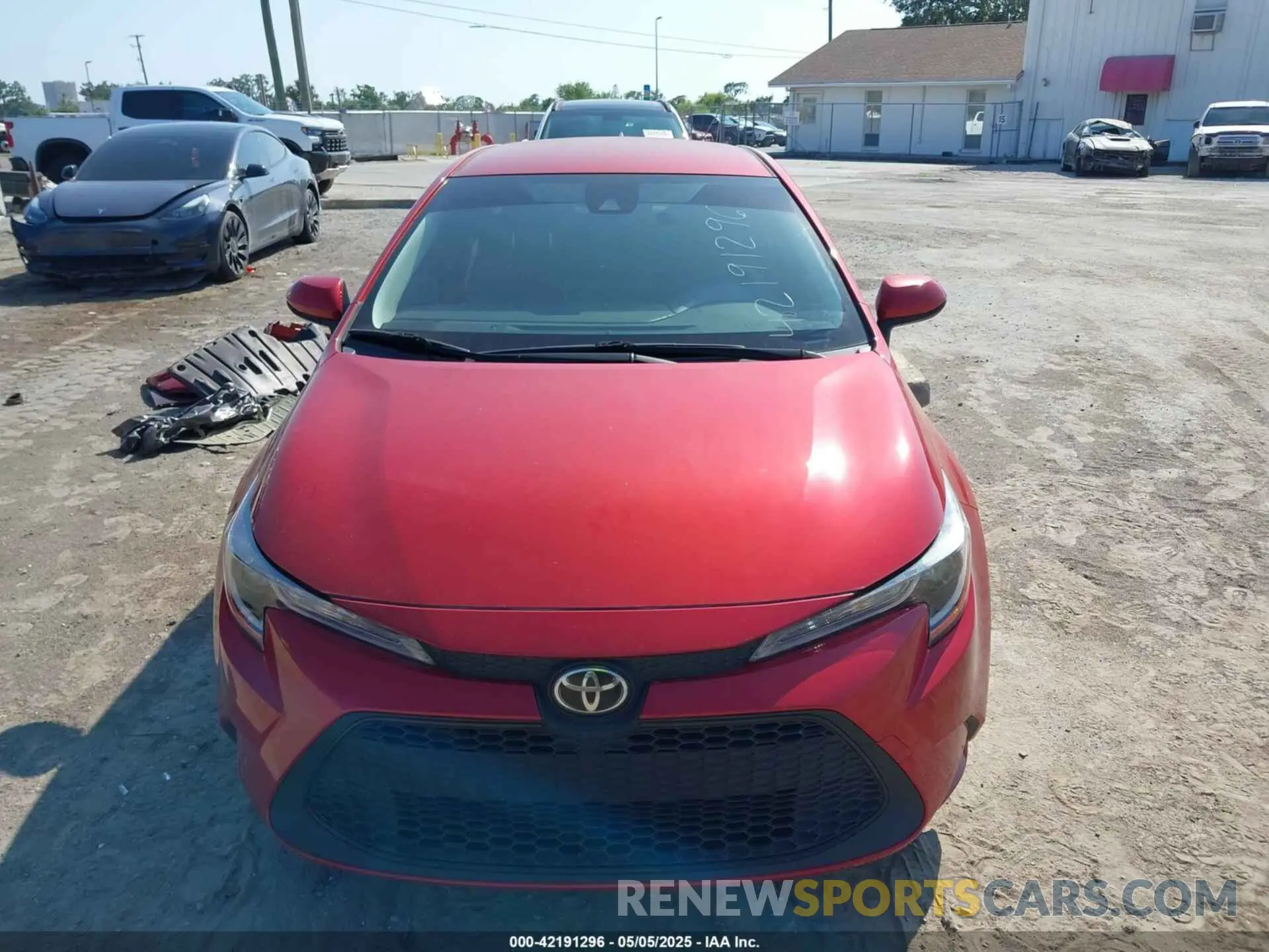 12 fotografías del automóvil dañado JTDEPMAE6MJ168776 TOYOTA COROLLA 2021