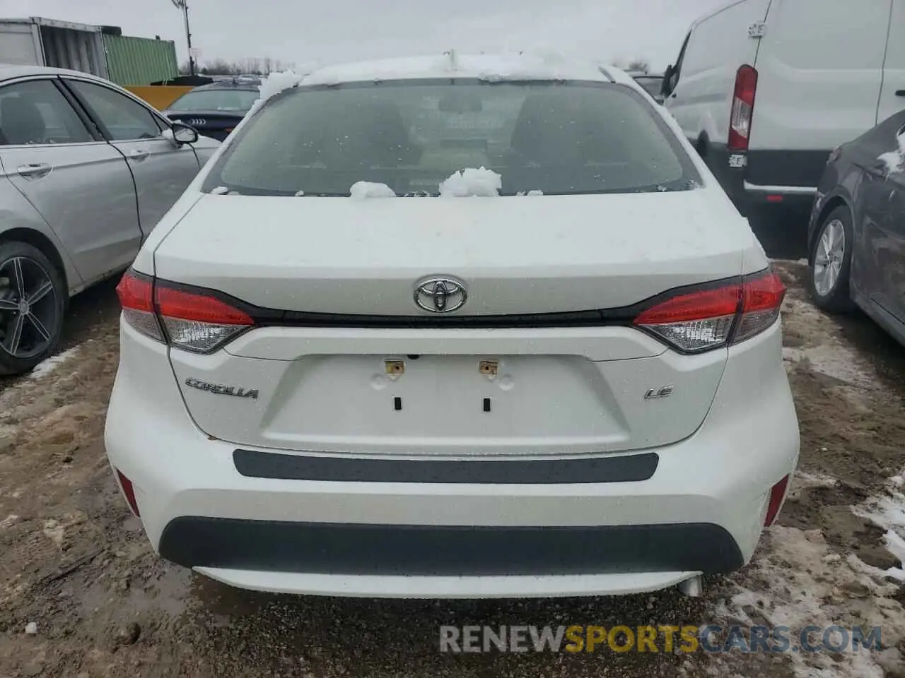 6 fotografías del automóvil dañado JTDEPMAE6MJ171063 TOYOTA COROLLA 2021