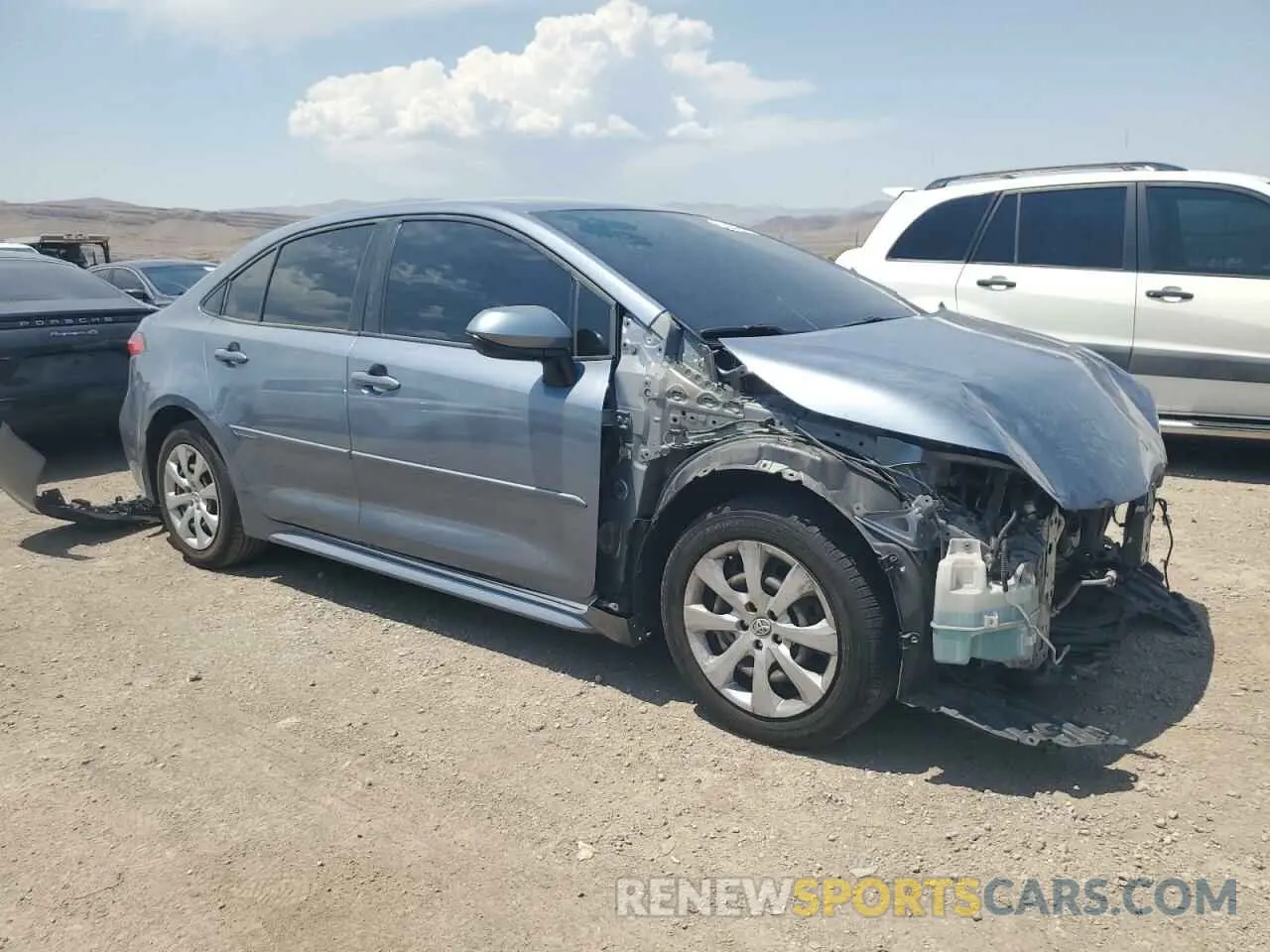 4 fotografías del automóvil dañado JTDEPMAE6MJ171578 TOYOTA COROLLA 2021