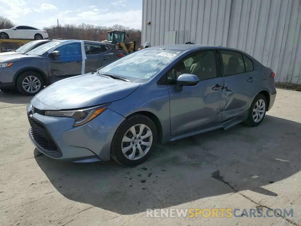 1 fotografías del automóvil dañado JTDEPMAE6MJ172603 TOYOTA COROLLA 2021