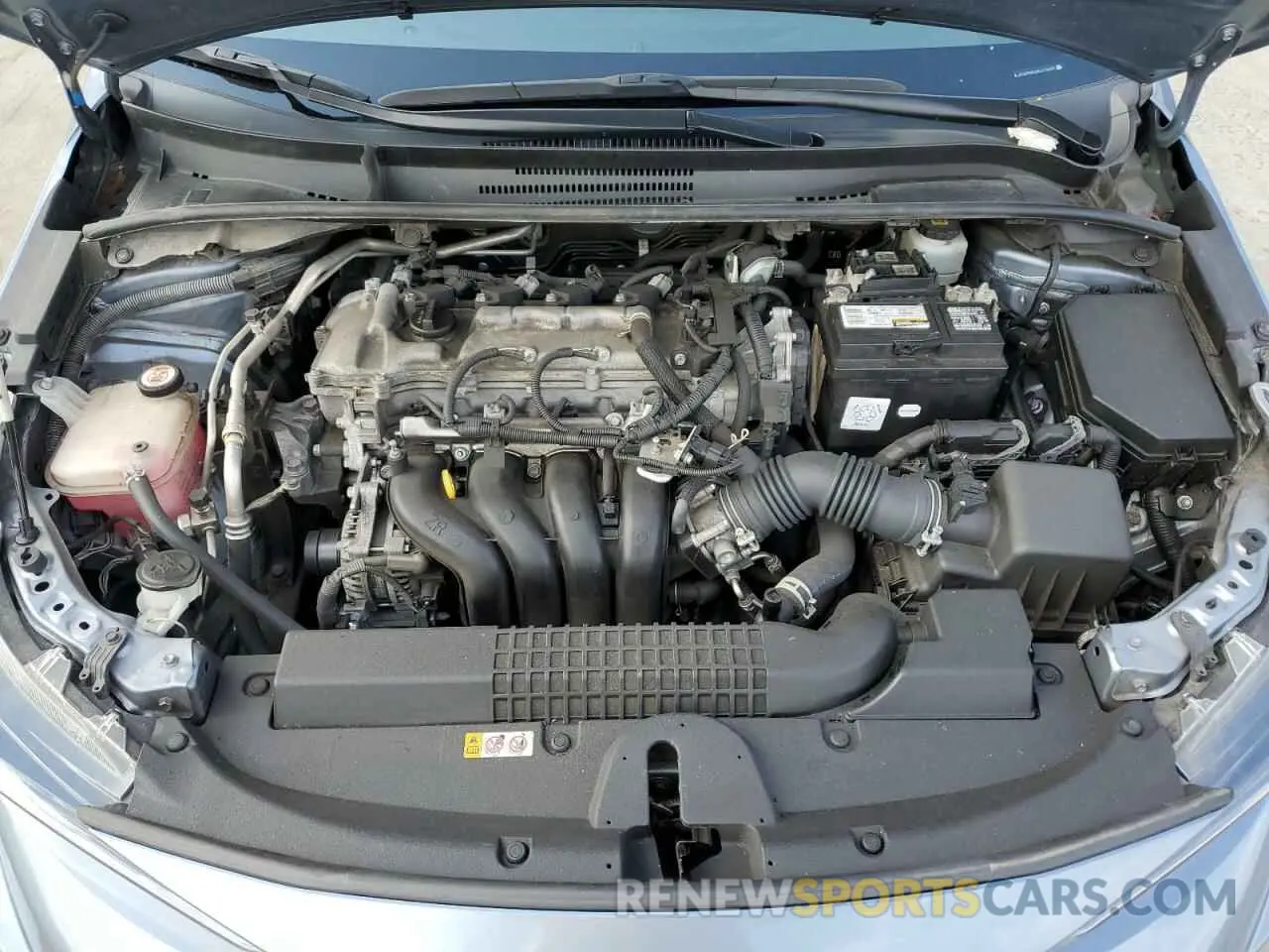 11 fotografías del automóvil dañado JTDEPMAE6MJ172603 TOYOTA COROLLA 2021