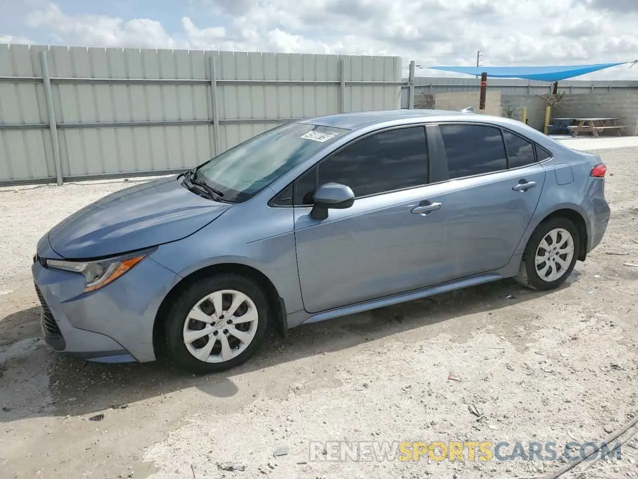 1 fotografías del automóvil dañado JTDEPMAE6MJ173864 TOYOTA COROLLA 2021