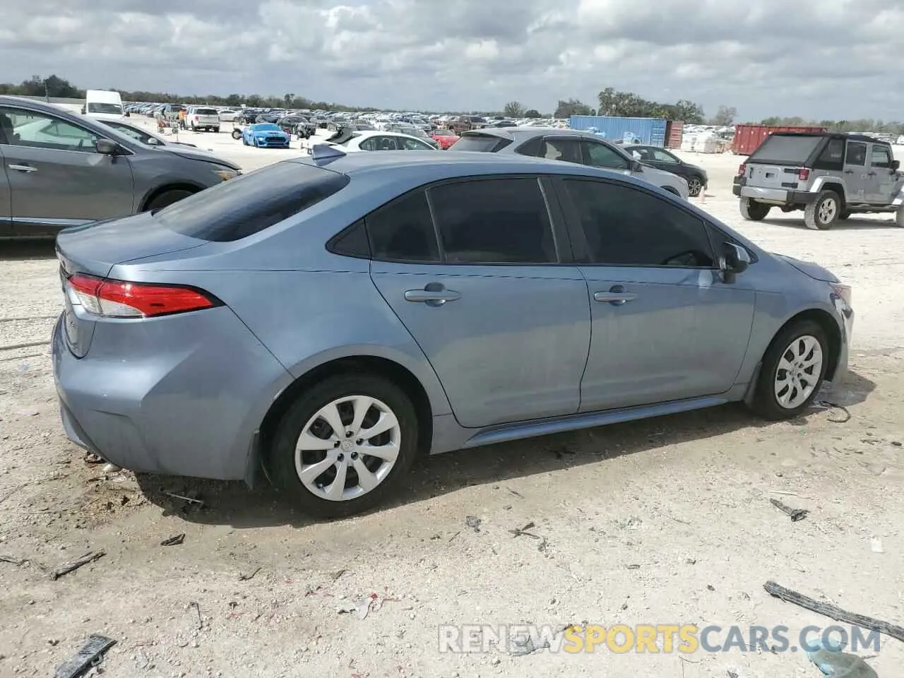 3 fotografías del automóvil dañado JTDEPMAE6MJ173864 TOYOTA COROLLA 2021