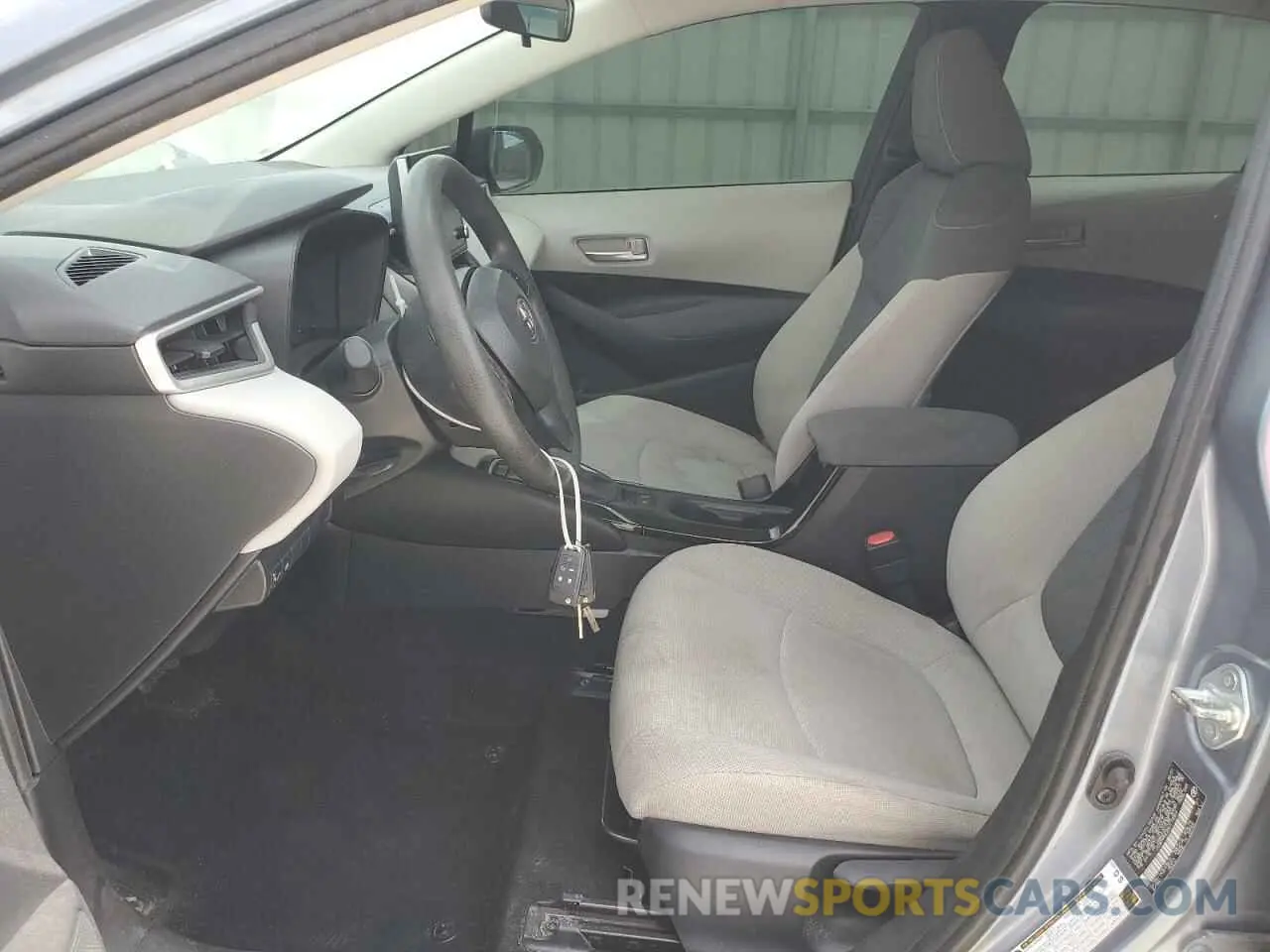 7 fotografías del automóvil dañado JTDEPMAE6MJ173864 TOYOTA COROLLA 2021