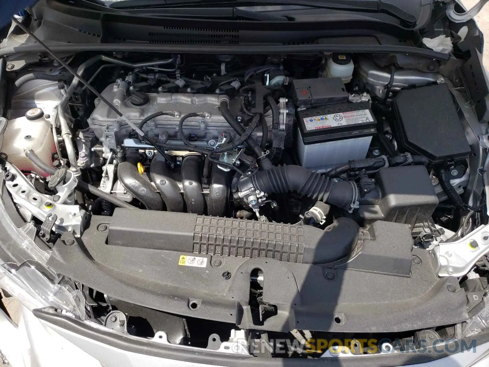 7 fotografías del automóvil dañado JTDEPMAE6MJ174352 TOYOTA COROLLA 2021