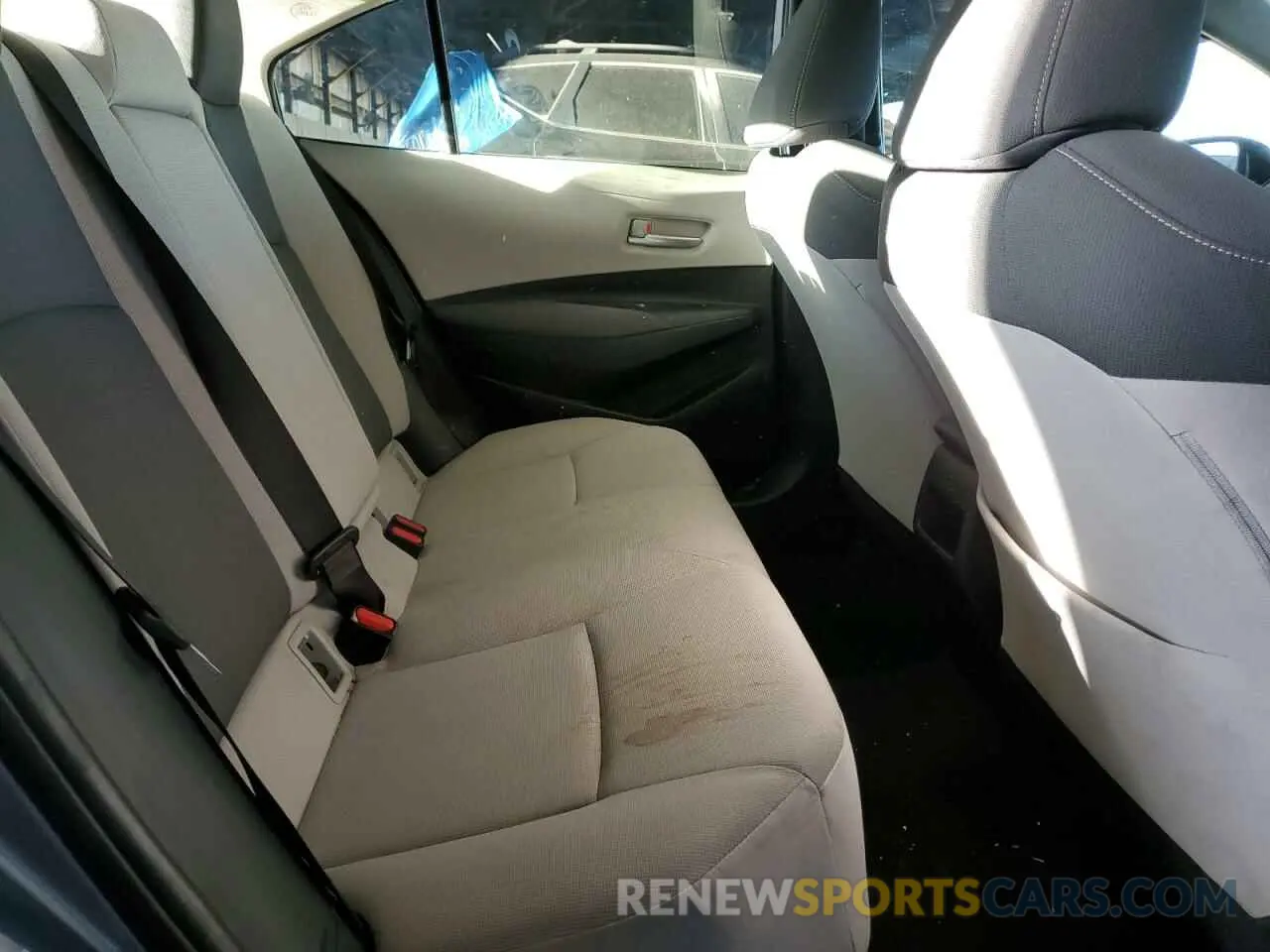 10 fotografías del automóvil dañado JTDEPMAE6MJ177008 TOYOTA COROLLA 2021