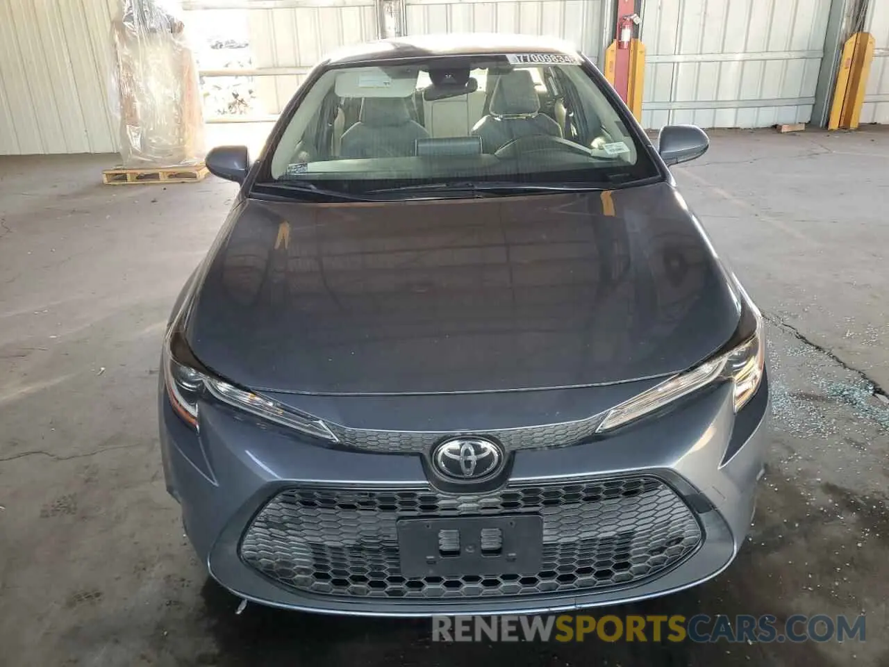 5 fotografías del automóvil dañado JTDEPMAE6MJ177008 TOYOTA COROLLA 2021
