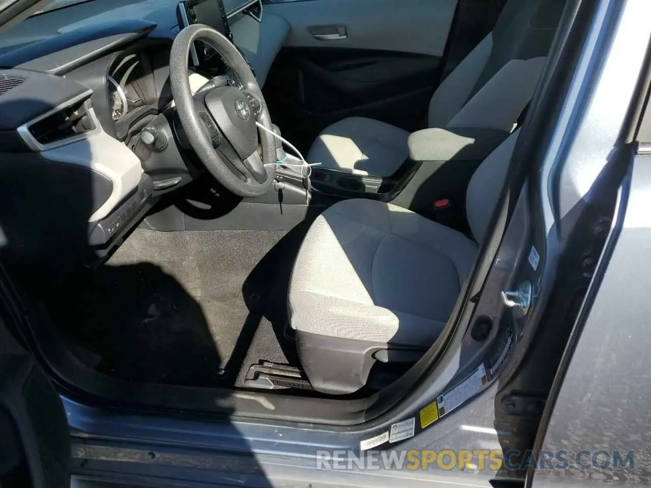 7 fotografías del automóvil dañado JTDEPMAE6MJ177008 TOYOTA COROLLA 2021