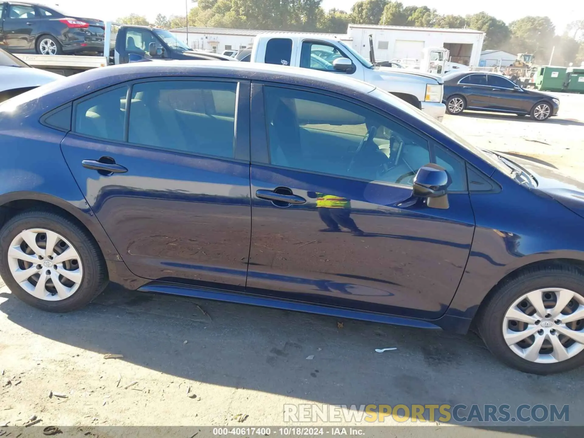 13 fotografías del automóvil dañado JTDEPMAE6MJ180457 TOYOTA COROLLA 2021