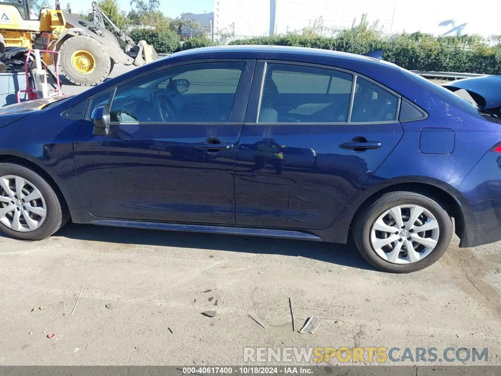 14 fotografías del automóvil dañado JTDEPMAE6MJ180457 TOYOTA COROLLA 2021