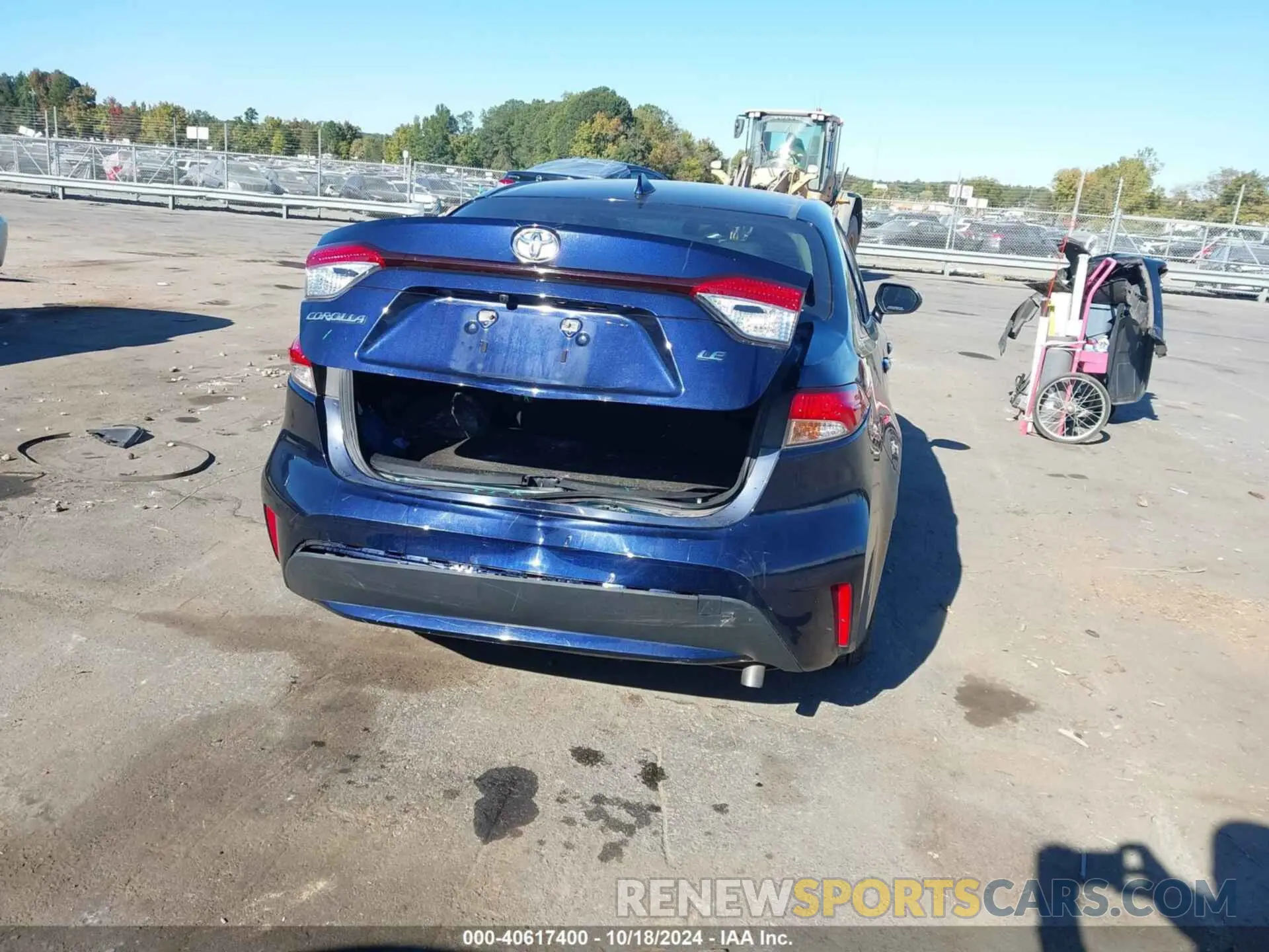 16 fotografías del automóvil dañado JTDEPMAE6MJ180457 TOYOTA COROLLA 2021