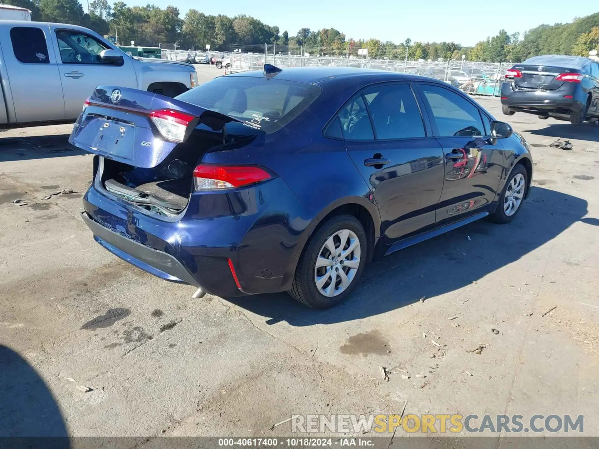 4 fotografías del automóvil dañado JTDEPMAE6MJ180457 TOYOTA COROLLA 2021