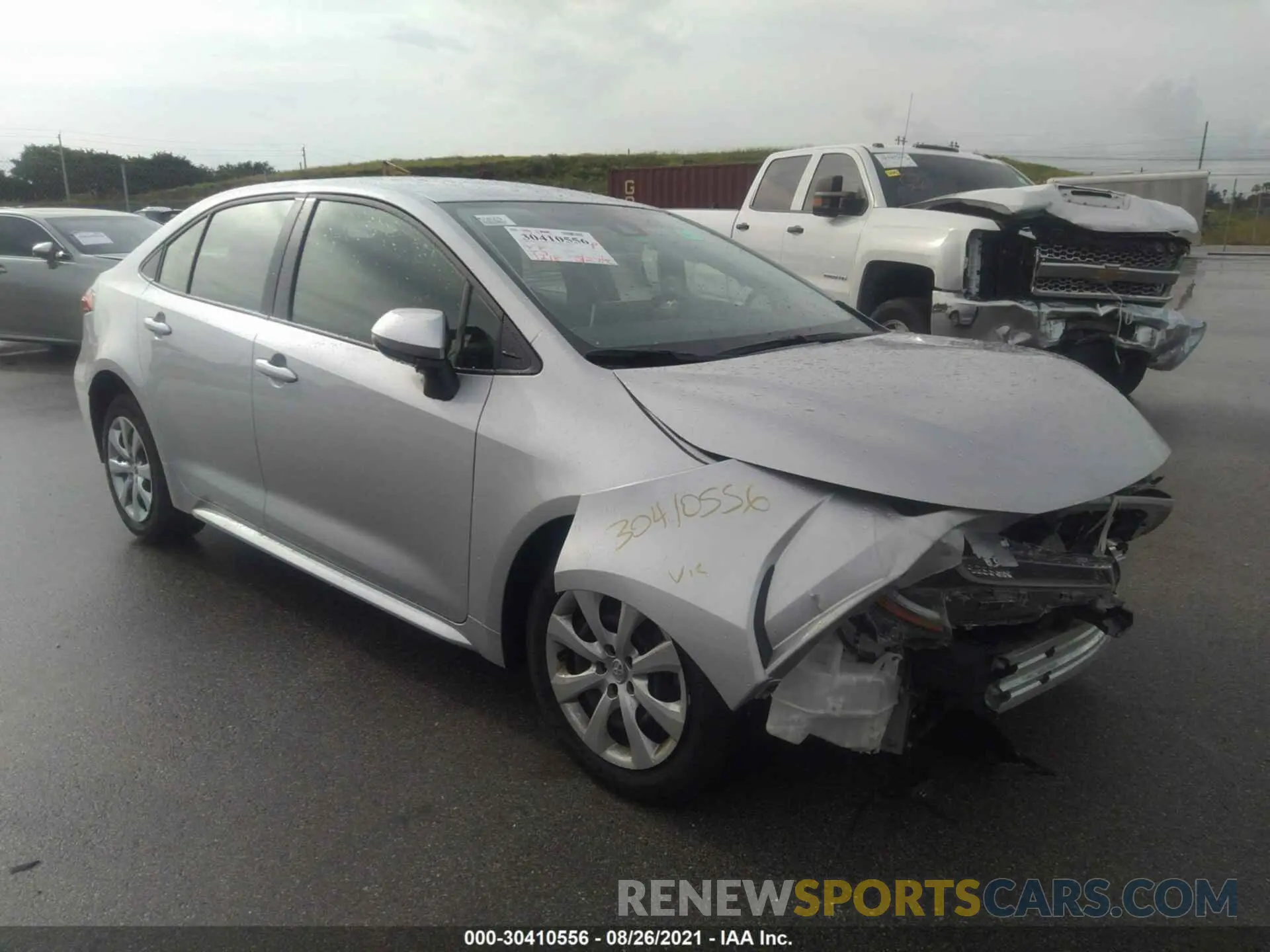 1 fotografías del automóvil dañado JTDEPMAE6MJ181270 TOYOTA COROLLA 2021