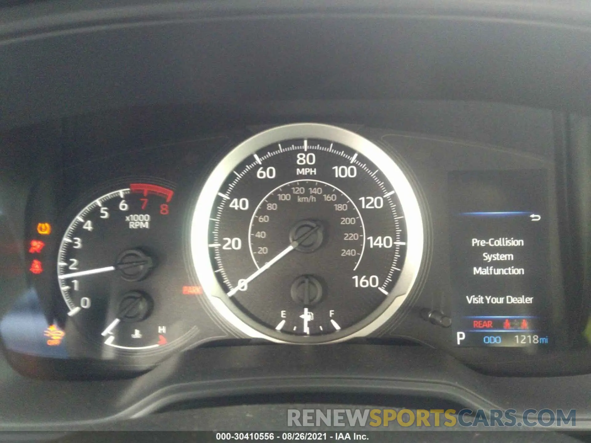 7 fotografías del automóvil dañado JTDEPMAE6MJ181270 TOYOTA COROLLA 2021