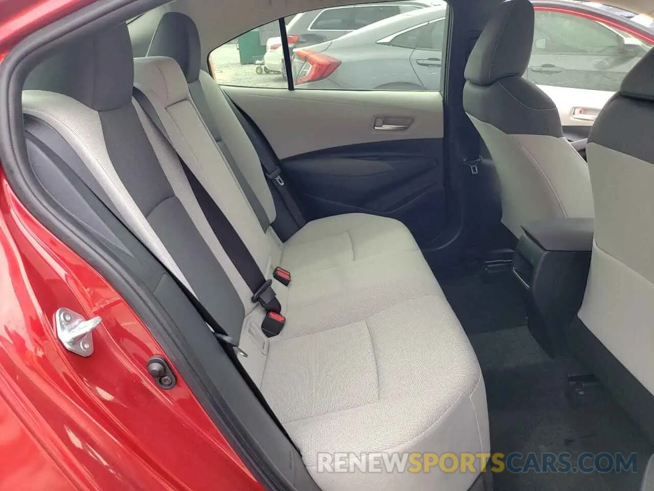 10 fotografías del automóvil dañado JTDEPMAE6MJ182452 TOYOTA COROLLA 2021
