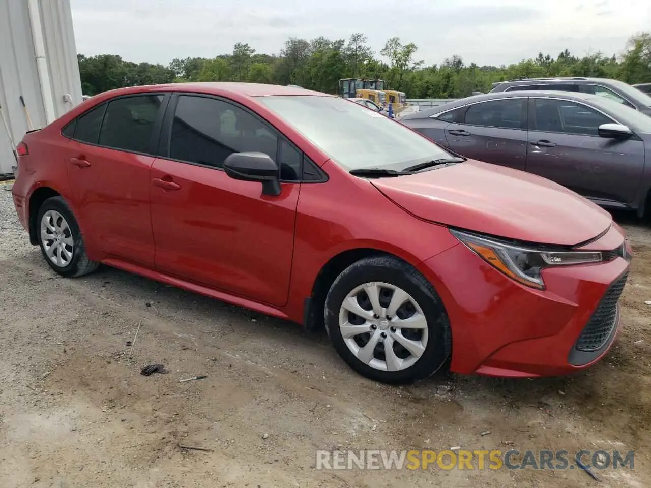 4 fotografías del automóvil dañado JTDEPMAE6MJ182452 TOYOTA COROLLA 2021