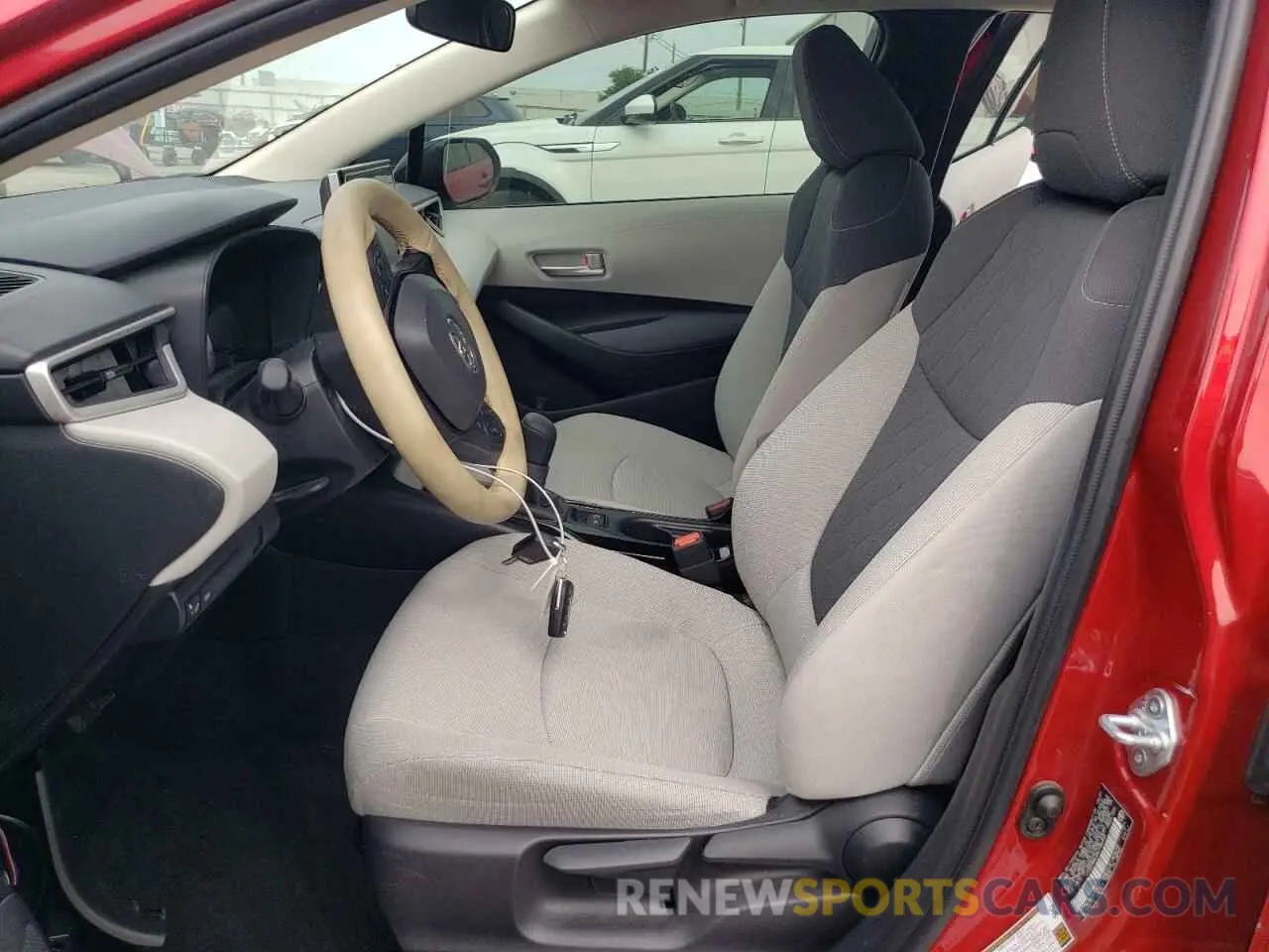 7 fotografías del automóvil dañado JTDEPMAE6MJ182452 TOYOTA COROLLA 2021