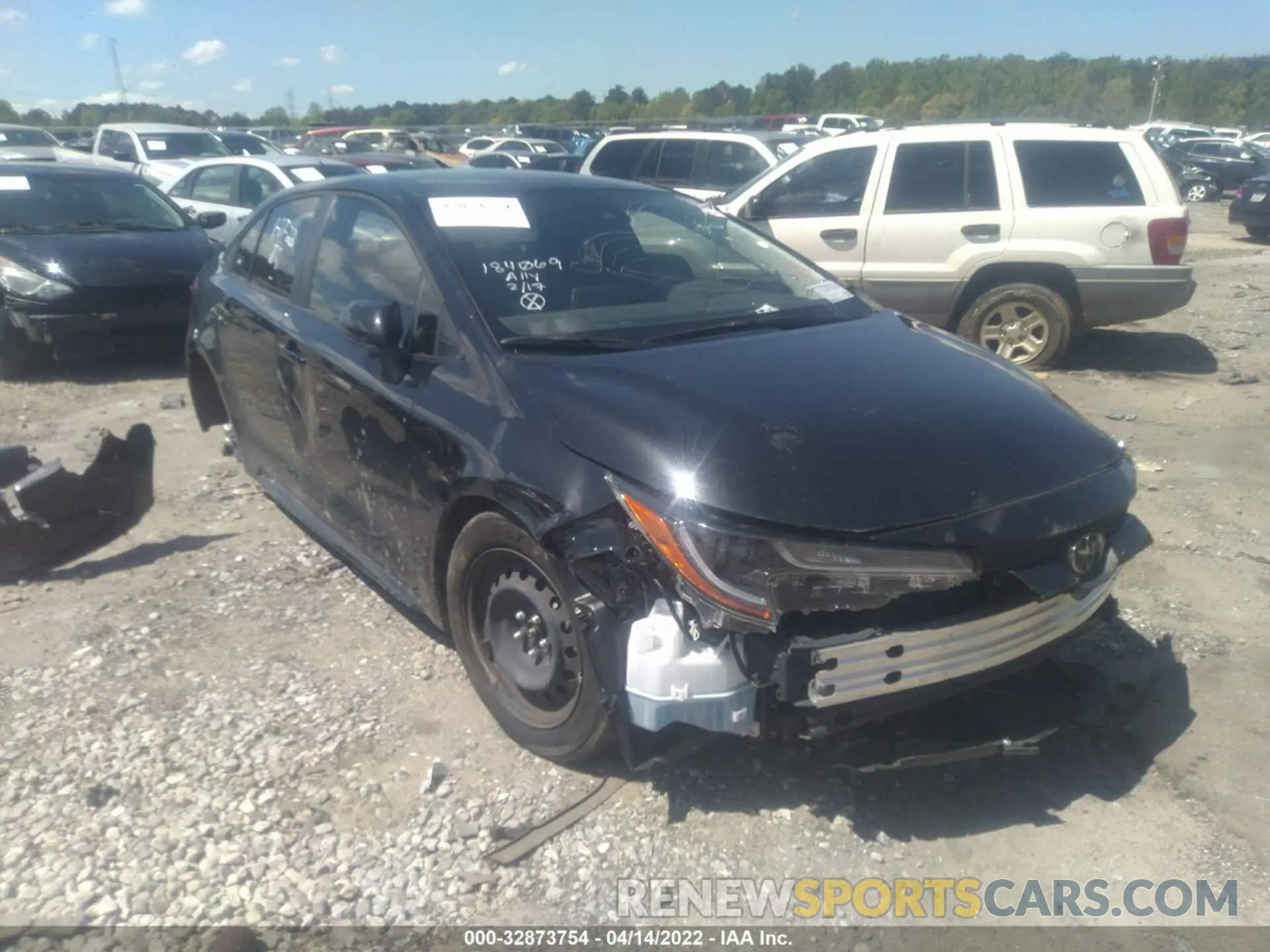 1 fotografías del automóvil dañado JTDEPMAE6MJ184069 TOYOTA COROLLA 2021