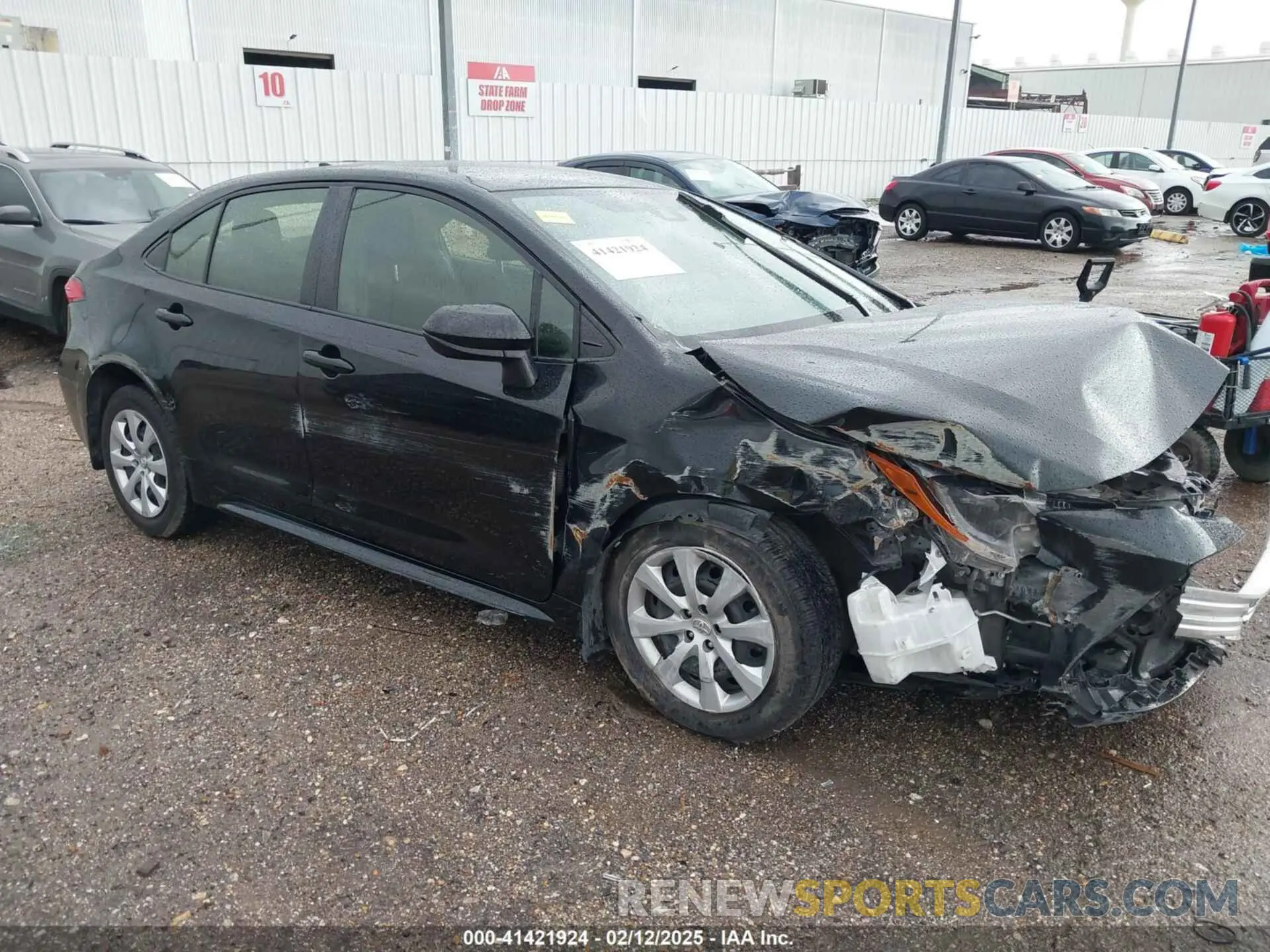 1 fotografías del automóvil dañado JTDEPMAE6MJ187585 TOYOTA COROLLA 2021