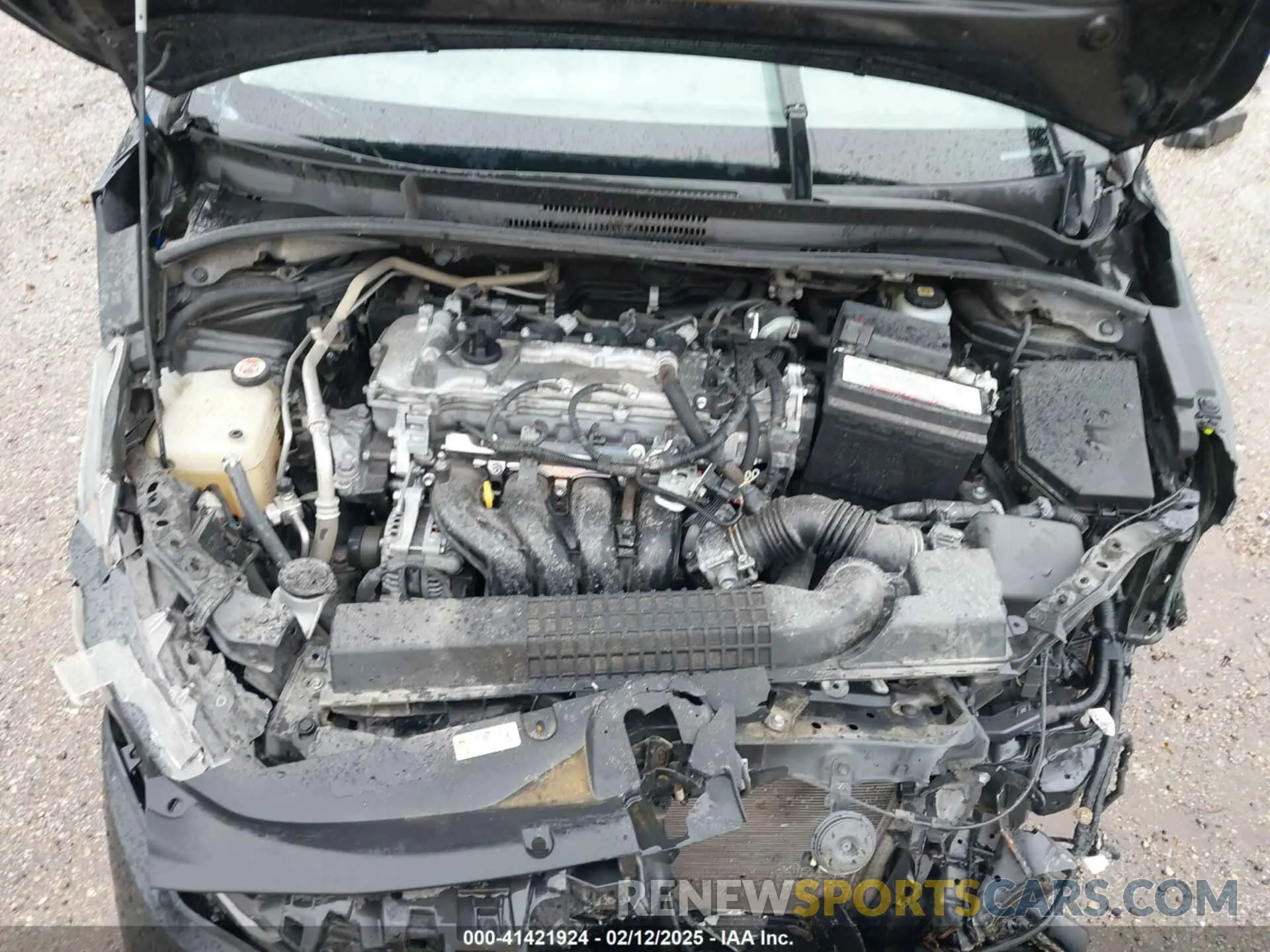 10 fotografías del automóvil dañado JTDEPMAE6MJ187585 TOYOTA COROLLA 2021