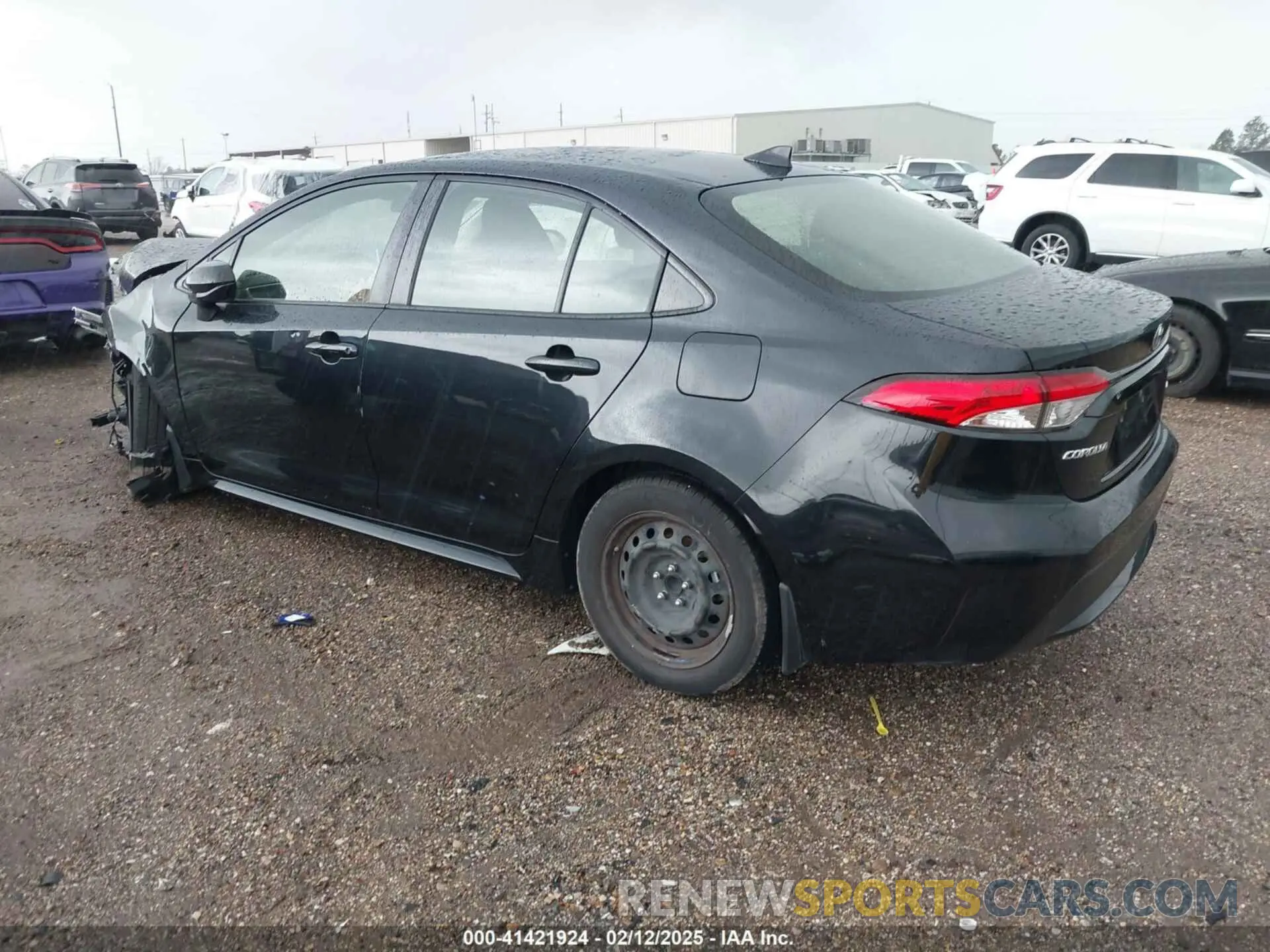 3 fotografías del automóvil dañado JTDEPMAE6MJ187585 TOYOTA COROLLA 2021