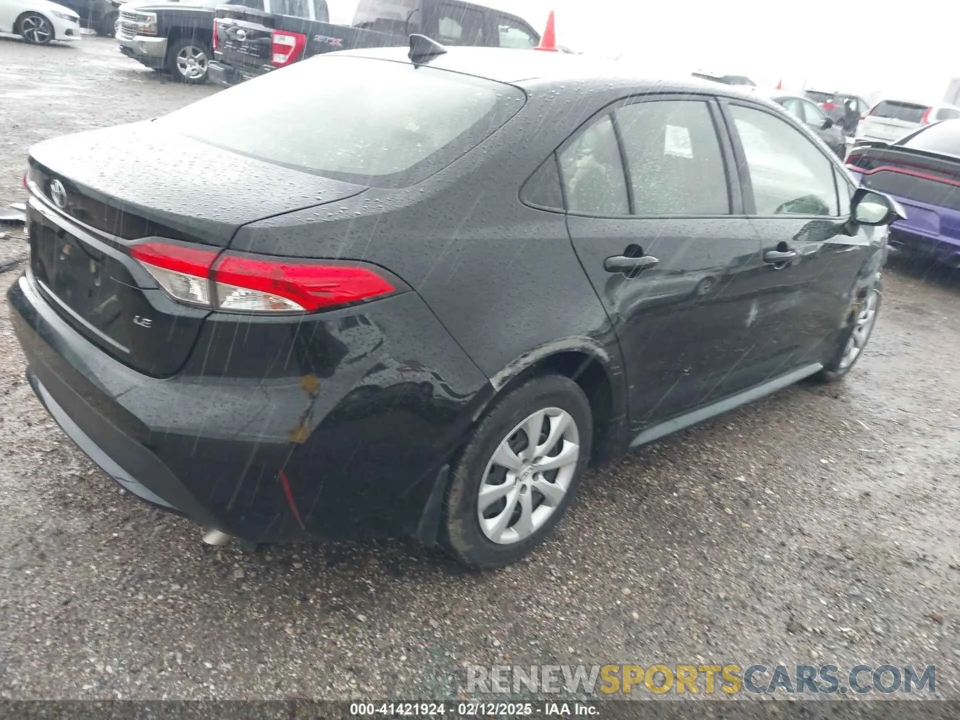 4 fotografías del automóvil dañado JTDEPMAE6MJ187585 TOYOTA COROLLA 2021