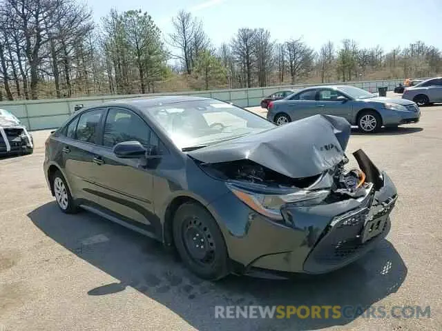13 fotografías del automóvil dañado JTDEPMAE7MJ119862 TOYOTA COROLLA 2021