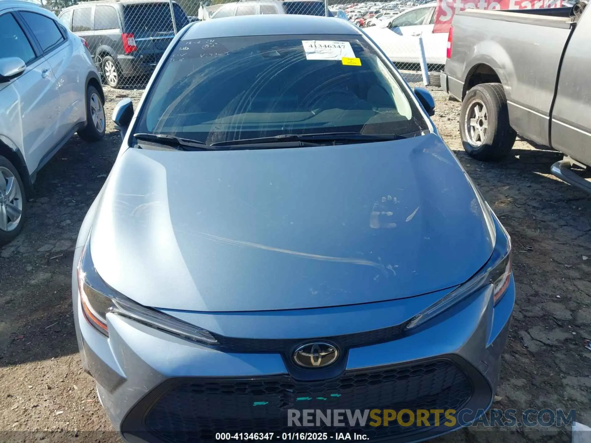 12 fotografías del automóvil dañado JTDEPMAE7MJ124964 TOYOTA COROLLA 2021