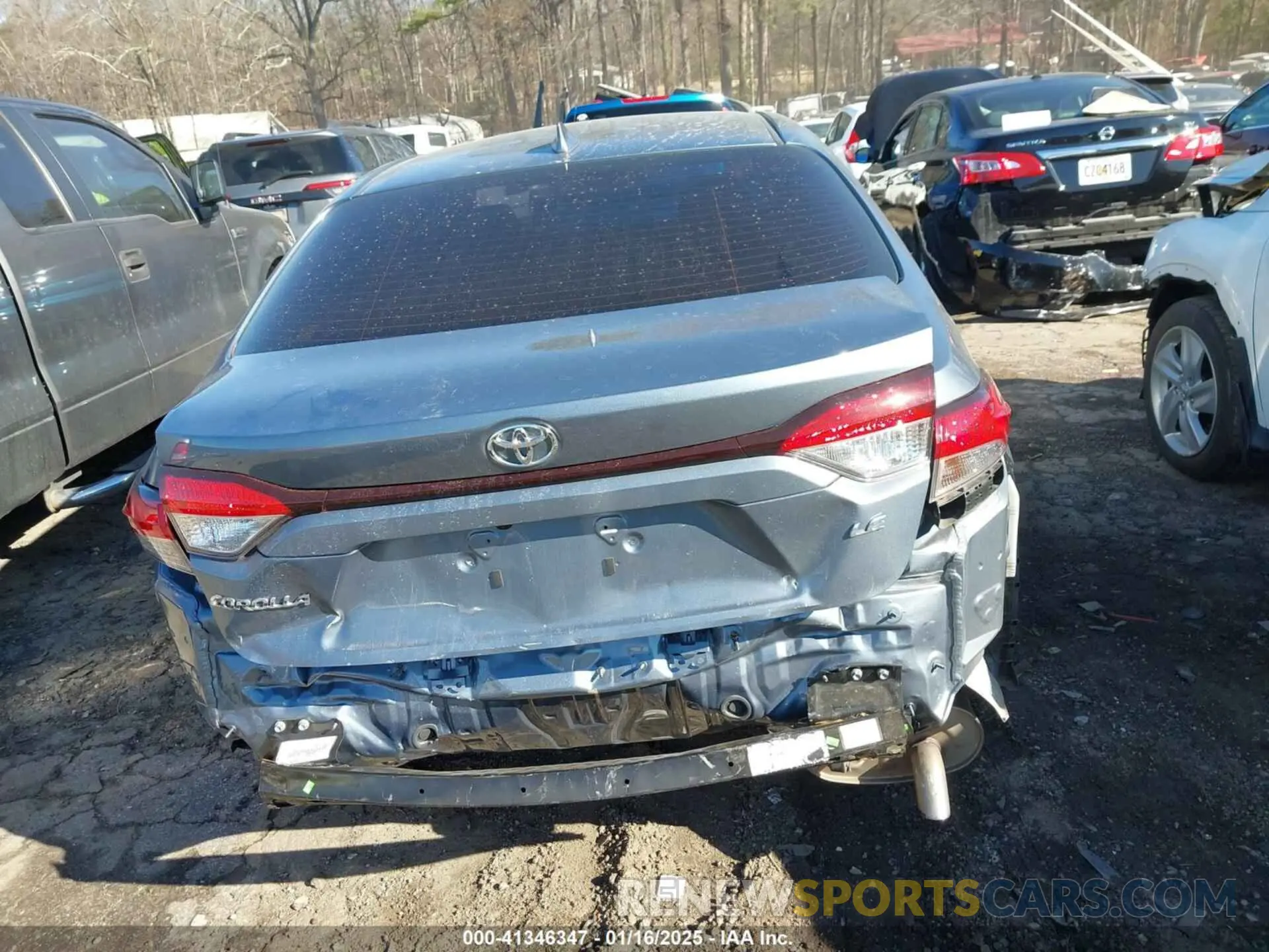 16 fotografías del automóvil dañado JTDEPMAE7MJ124964 TOYOTA COROLLA 2021