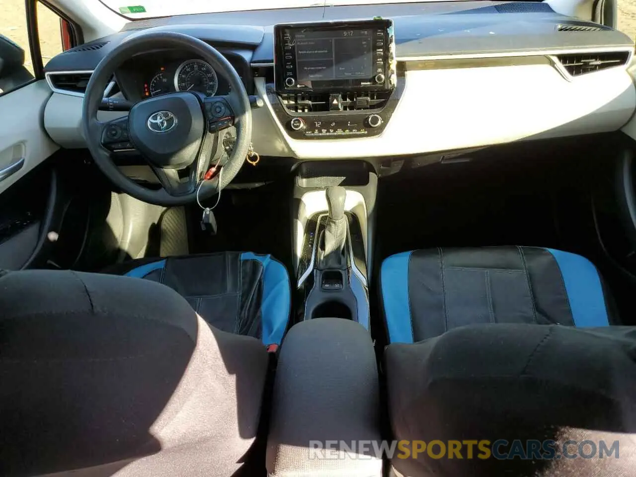 8 fotografías del automóvil dañado JTDEPMAE7MJ126827 TOYOTA COROLLA 2021