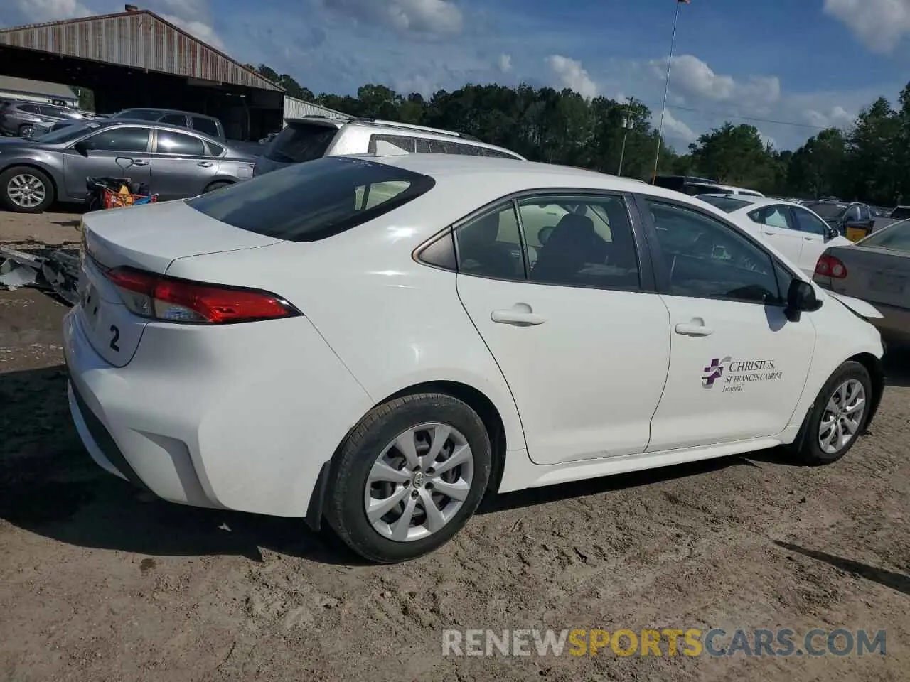 3 fotografías del automóvil dañado JTDEPMAE7MJ133017 TOYOTA COROLLA 2021