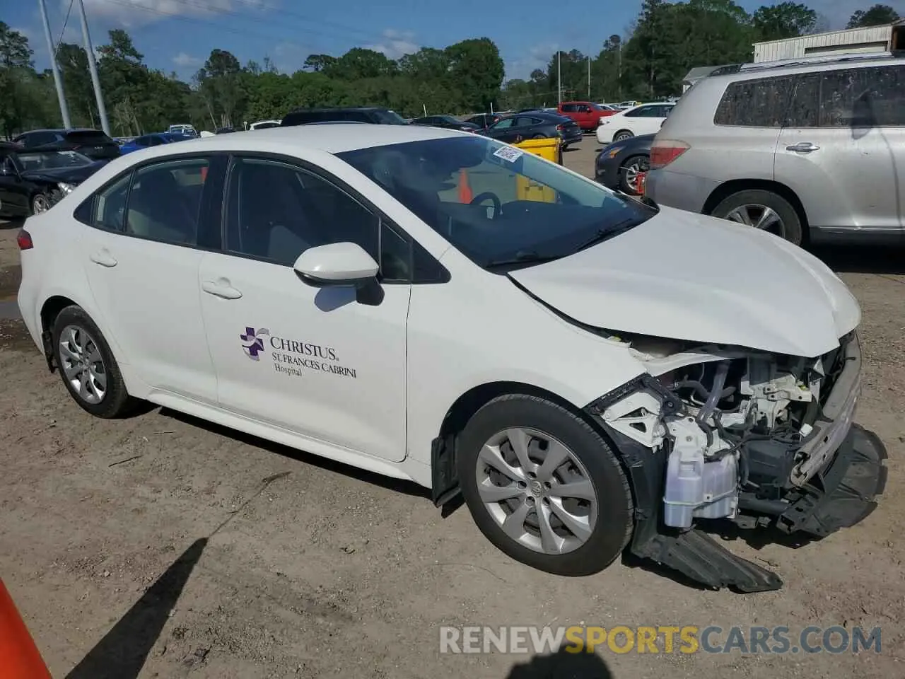 4 fotografías del automóvil dañado JTDEPMAE7MJ133017 TOYOTA COROLLA 2021