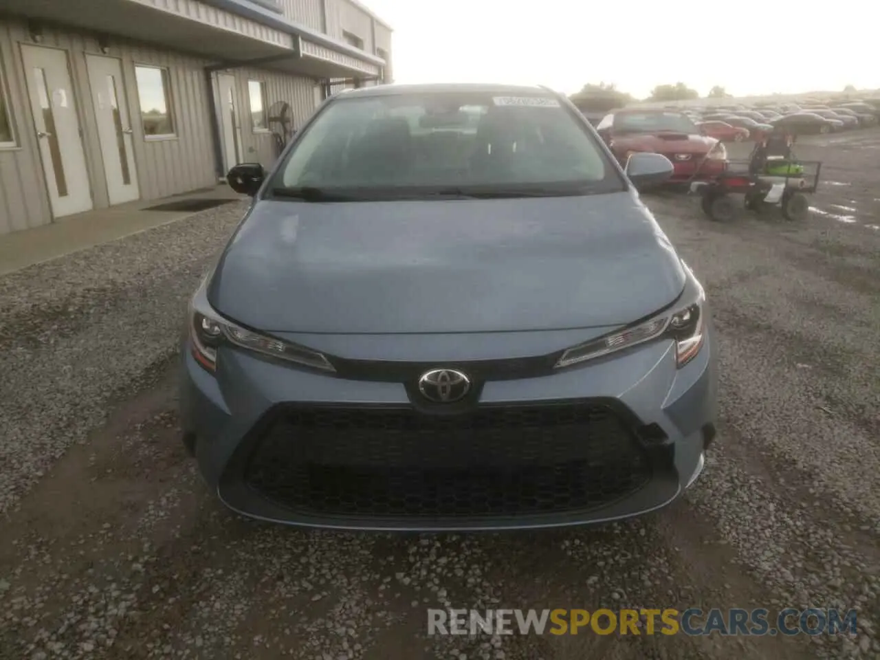 5 fotografías del automóvil dañado JTDEPMAE7MJ134085 TOYOTA COROLLA 2021