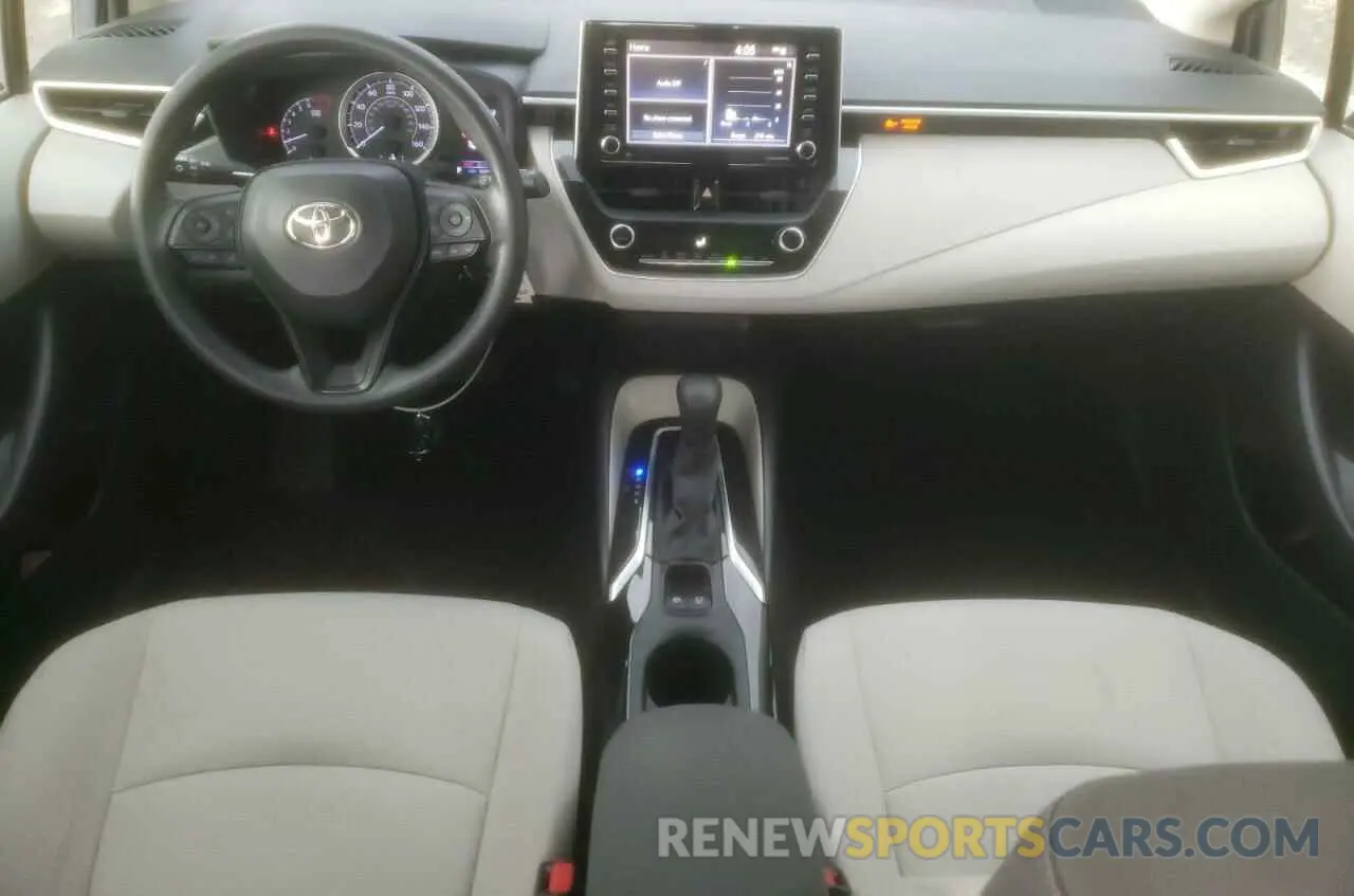 8 fotografías del automóvil dañado JTDEPMAE7MJ134085 TOYOTA COROLLA 2021