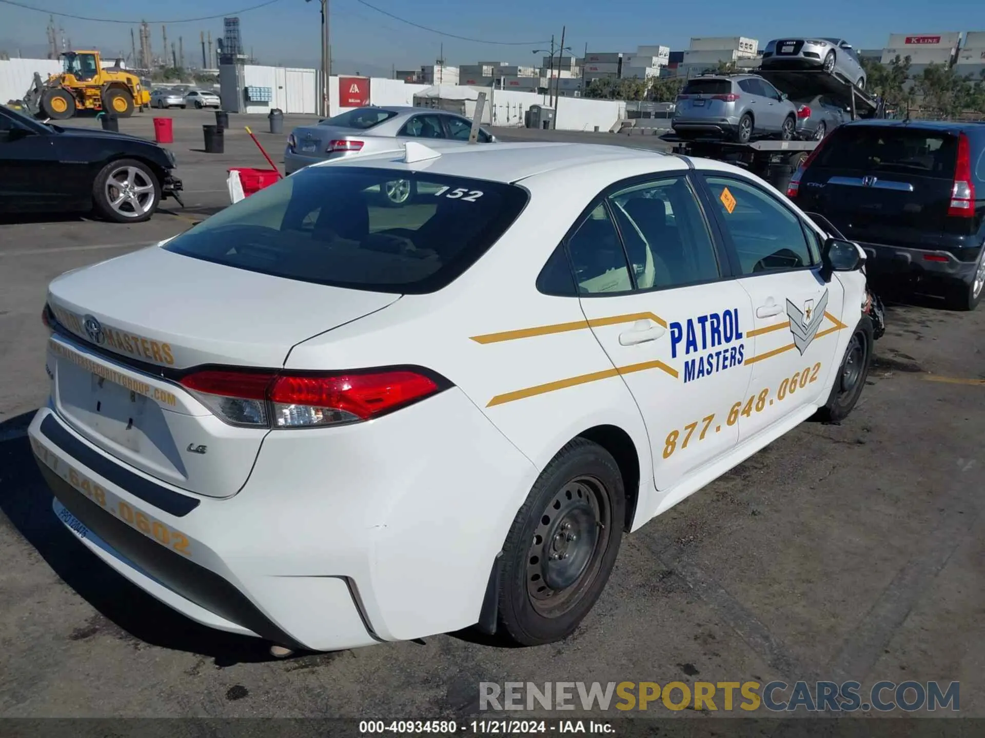 4 fotografías del automóvil dañado JTDEPMAE7MJ139769 TOYOTA COROLLA 2021