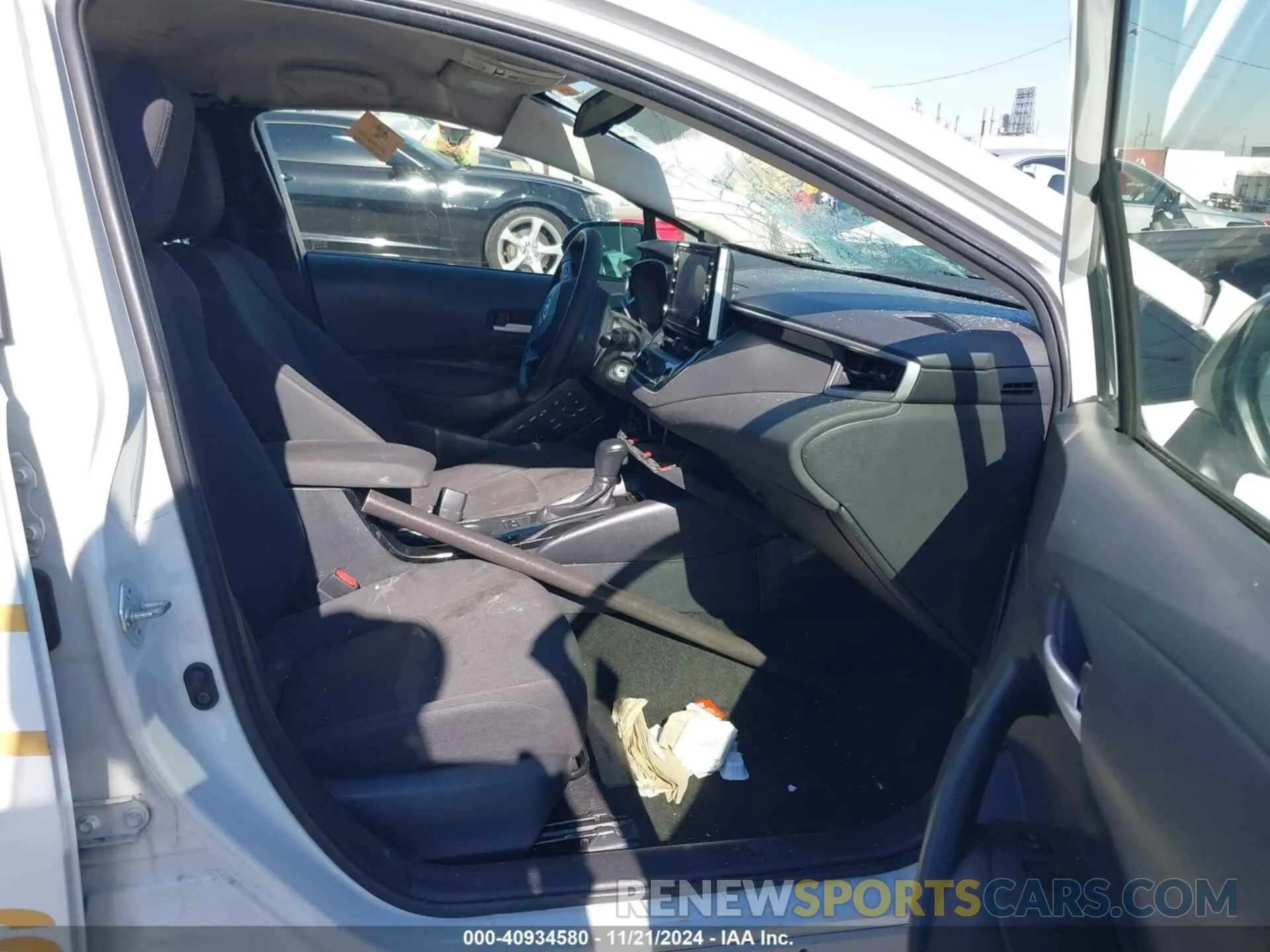 5 fotografías del automóvil dañado JTDEPMAE7MJ139769 TOYOTA COROLLA 2021